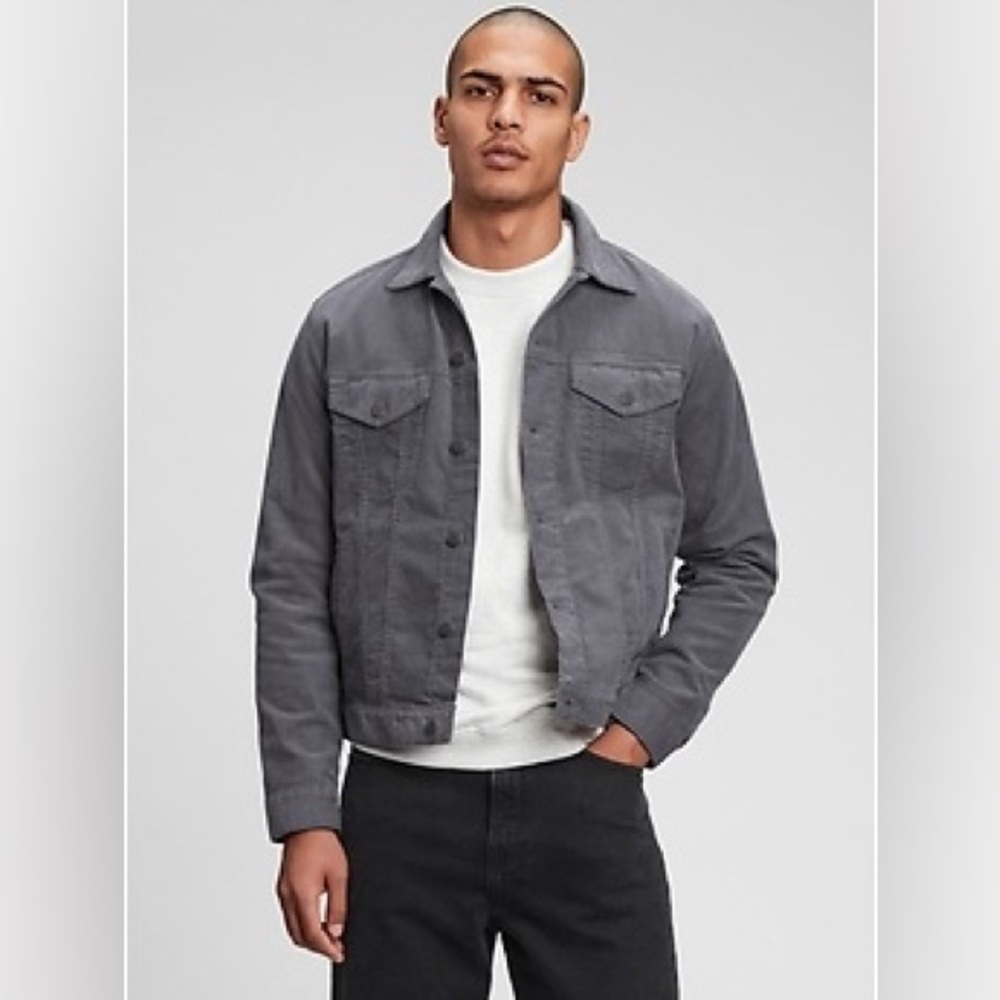 GAP Corduroy Jacket, Gray